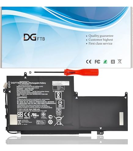 Amazon.com: PG03XL 11.55V 65Wh Laptop Battery for HP Spectre X360